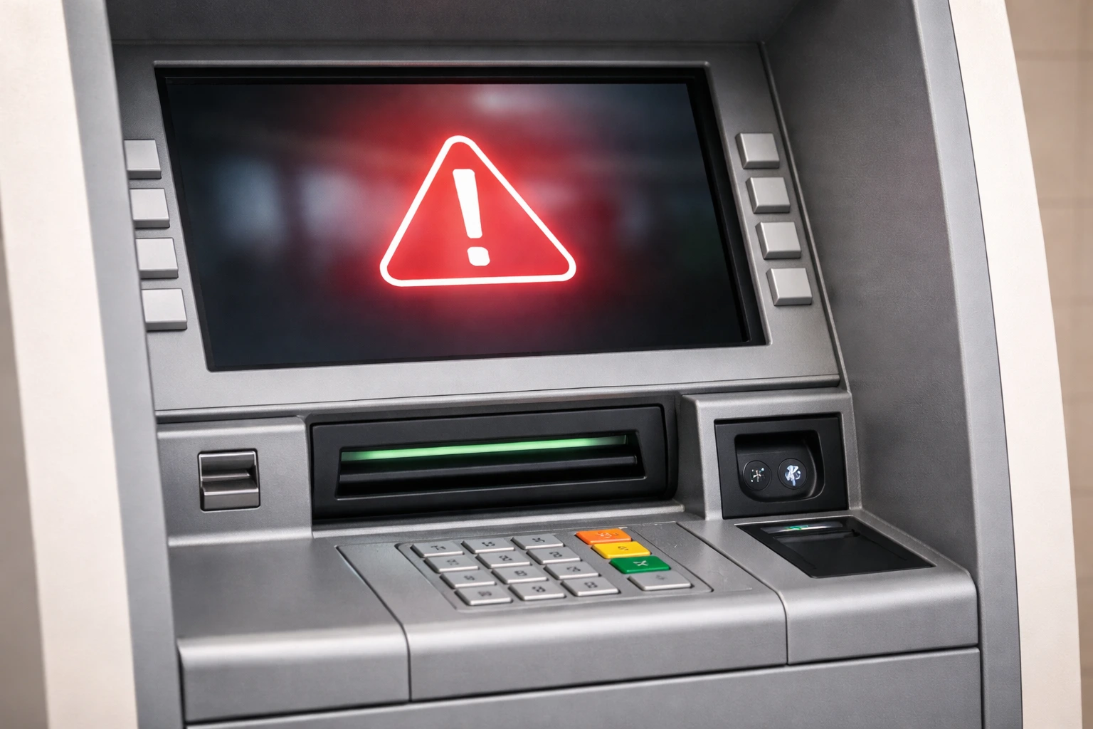 ATM withdrawal error where cash was not dispensed but account was charged